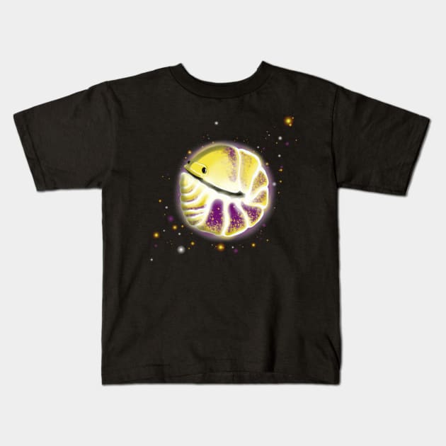 Jupiter Amber Kids T-Shirt by FattoAMano